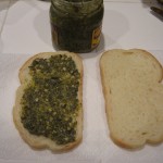 pestogrilledcheesespreadpesto